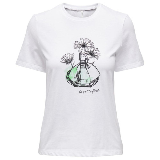 Only Γυναικεία κοντομάνικη μπλούζα Only Γυναικεία κοντομάνικη μπλούζα